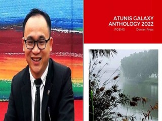 Nhà thơ Ngọc Lê Ninh có 02 tác phẩm lọt vào tuyển tập thơ của thế giới "ATUNIS GALAXY ANTHOLOGY -2022"